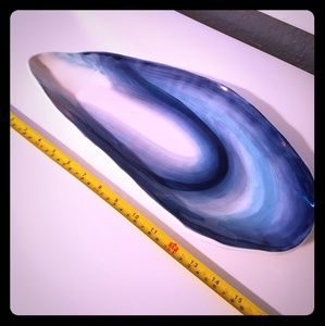 Sea shell accent plate